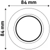 Fix alumínium spot keret GU10/MR16