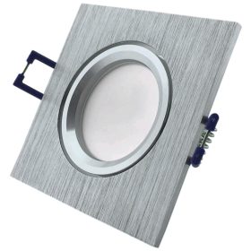 Fix alumínium négyzet spot keret GU10/MR16