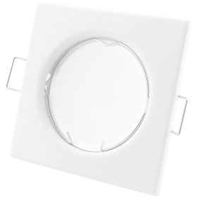 Fix fehér négyzet spot keret GU10/MR16