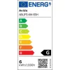 Avide Jumbo Eshima Smoky Filament Dekor Izzó E27 Meleg fehér Fényerőszabályozható