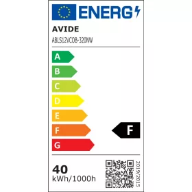 Avide COB LED szalag 12V 8W/m IP44 6400K 800lm/m