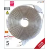 Avide 220V LED szalag szett 5 méter 4,8W Meleg fehér IP67
