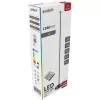 Avide RGB LED saroklámpa bekapcsolva, színes fénnyel megvilágítva a falat egy gamer szobában