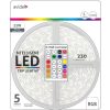 Avide 5 méteres digitális RGB LED szalag szett távirányítóval és adapterrel