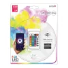 RGB LED szalag szett 5m 12V 7.2W SMD5050 30LED IP65 WIFI+IR