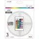 RGB LED szalag szett infravörös távirányítós vezérléssel, 3m 12V 7.2W SMD5050 30LED IP20