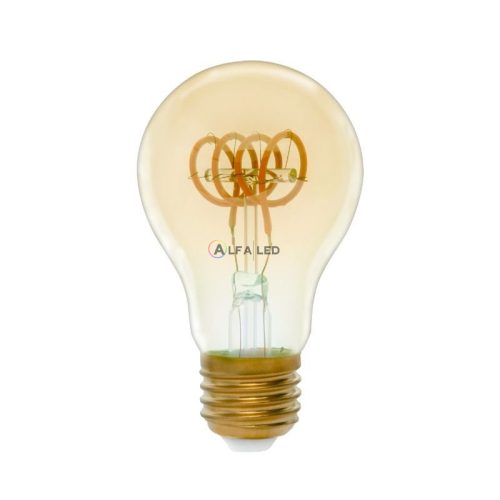 Avide retro LED izzó 4,5W E27 2700K Globe