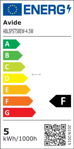 Avide retro LED izzó 4,5W E27 2700K ST58