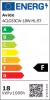 Avide Stella LED mennyezeti lámpa (Csillagos) 18W 33cm 6400K