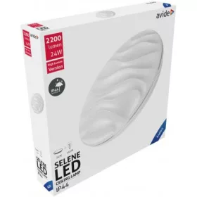  Selene dizájn mennyezeti LED lámpa IP44 24W 38cm hideg fehér fény