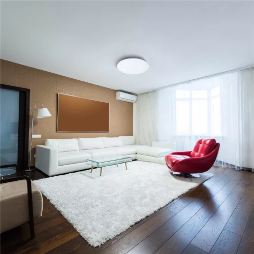 Avide 22W természetes fehér LED mennyezeti lámpa csillag effektes búrával