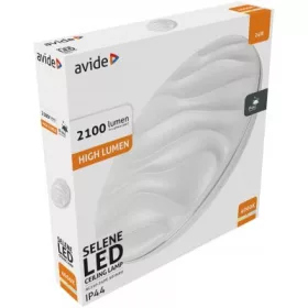   Selene dizájn mennyezeti LED lámpa IP44 24W 38cm természetes fehér fény