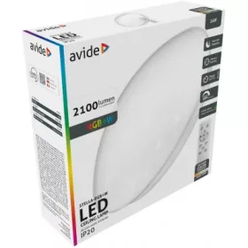   Avide Stella RGB LED mennyezeti lámpa 24W távirányítóval