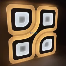   Avide Dakar Mennyezeti LED Lámpa 95W 50cm Távirányítóval