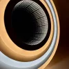 Avide Noah mennyezeti LED lámpa 76W 50 cm Távirányítóval