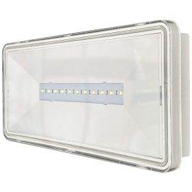  Felületre szerelhető EXIT lámpa 1000mAh akkumulátorral