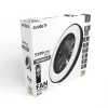 WANDA mennyezeti lámpa ventilátorral távirányítóval fekete 2x24W+15W