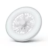WANDA mennyezeti lámpa ventilátorral távirányítóval ezüst 2x24W+15W