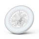 WANDA mennyezeti lámpa ventilátorral távirányítóval ezüst 2x24W+15W