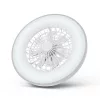 WHITNEY mennyezeti lámpa ventilátorral távirányítóval ezüst 2x24W+15W