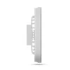 WHITNEY mennyezeti lámpa ventilátorral távirányítóval ezüst 2x24W+15W