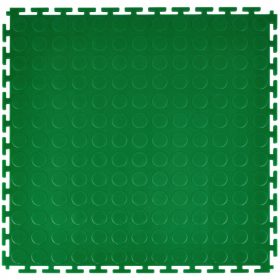 Zöld színű, extrém erős PC (polikarbonát) moduláris garázspadló lap 50x50 cm