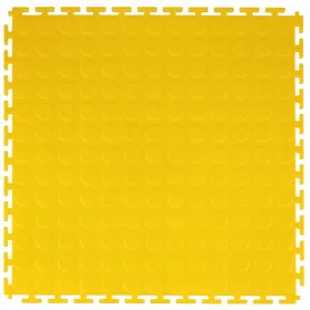 Sárga színű, extrém erős PC (polikarbonát) moduláris garázspadló lap 50x50 cm