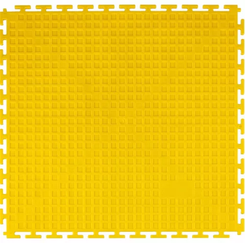 Sárga színű, extrém erős PC (polikarbonát) moduláris garázspadló lap 50x50 cm