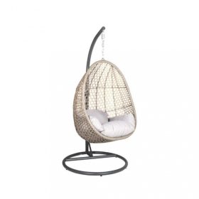   Alanis világos szürke kerti függőfotel 120kg teherbírás