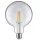 Nagy fényerejű, 12W-os G125 filament LED gömb izzó, hideg fehér fénnyel.