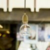 Nagy fényerejű, 12W-os G125 filament LED gömb izzó, hideg fehér fénnyel.