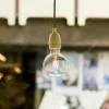 Nagy fényerejű, 12W-os G125 filament LED gömb izzó, hideg fehér fénnyel.