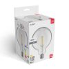 Nagy fényerejű, 12W-os G125 filament LED gömb izzó, meleg fehér fénnyel