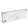 Avide tükörvilágító lámpa króm szögletes ALU 40cm 8W IP44 természetes fény