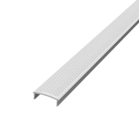 2 méteres univerzális prizmatikus opál (tejfehér) LED profil fedél alumínium profilban