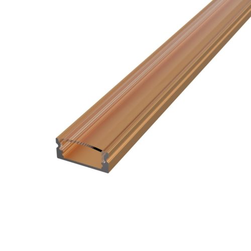 Bronz színű SURFACE 1 felületre szerelhető alumínium LED profil