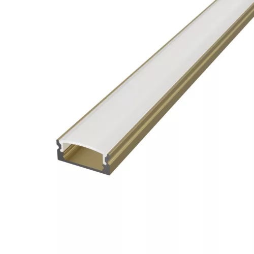 Pezsgő színű SURFACE 1 felületre szerelhető alumínium LED profil