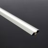 Eloxált ezüst, LED világítással ellátott alumínium padlóváltó / burkolatváltó profil