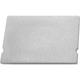 Végzáró LP107 alumínium LED profilhoz (teli)