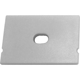 Végzáró LP107 alumínium LED profilhoz (lyukas)