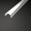 Opál (Tejfehér) Félköríves LED Profil Fedél ALP110 LED Profilhoz (2m) – Homogén Fényért