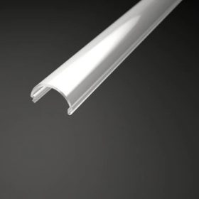   Opál (Tejfehér) Félköríves LED Profil Fedél ALP110 LED Profilhoz (2m) – Homogén Fényért
