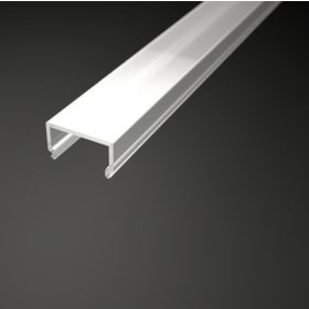 Opál (Tejfehér) LED Profil Fedél ALP110 LED Profilhoz (2m) – Homogén Fényért