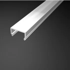 Opál (Tejfehér) LED Profil Fedél ALP110 LED Profilhoz (2m) – Homogén Fényért