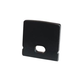   Lyukas Végzáró ALP110 magasított fekete alumínium LED profilhoz