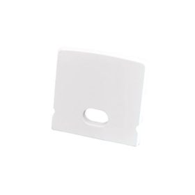   Lyukas Végzáró ALP110 magasított fehér alumínium LED profilhoz