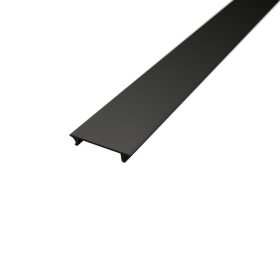   Fekete LED Profil Fedél (2m, ALP110) – Egyedi Dizájn és Rejtett Fényeffekt