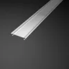 Átlátszó LED Profil Fedél ALP110 LED Profilhoz (2m) – Maximális Fényerőért