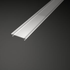   Átlátszó LED Profil Fedél ALP110 LED Profilhoz (2m) – Maximális Fényerőért