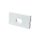 Lyukas Végzáró ALP110W fehér alumínium LED profilhoz